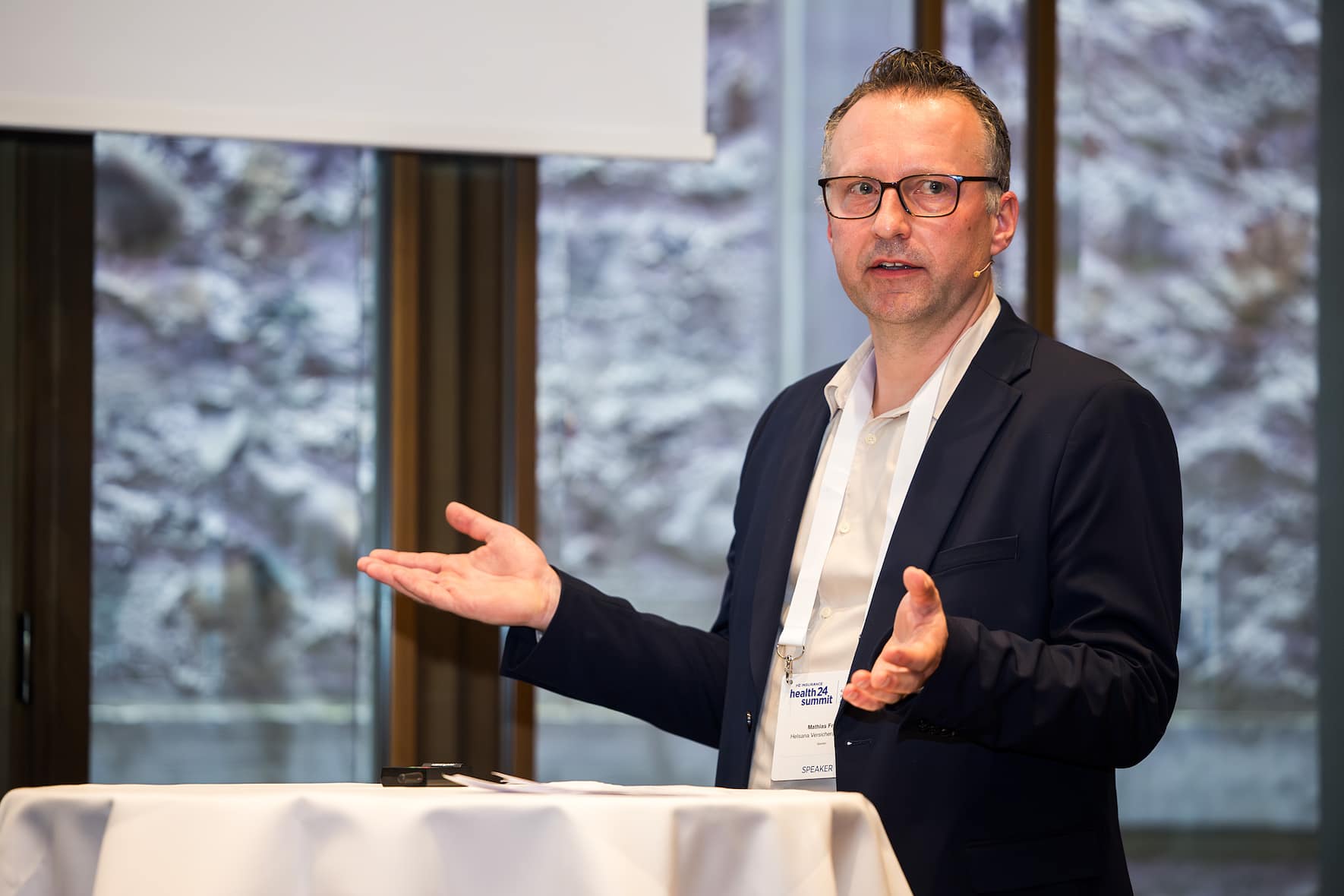 Zeigte die Entwcklung bei den Gesundheitskosten auf: Mathias Früh.