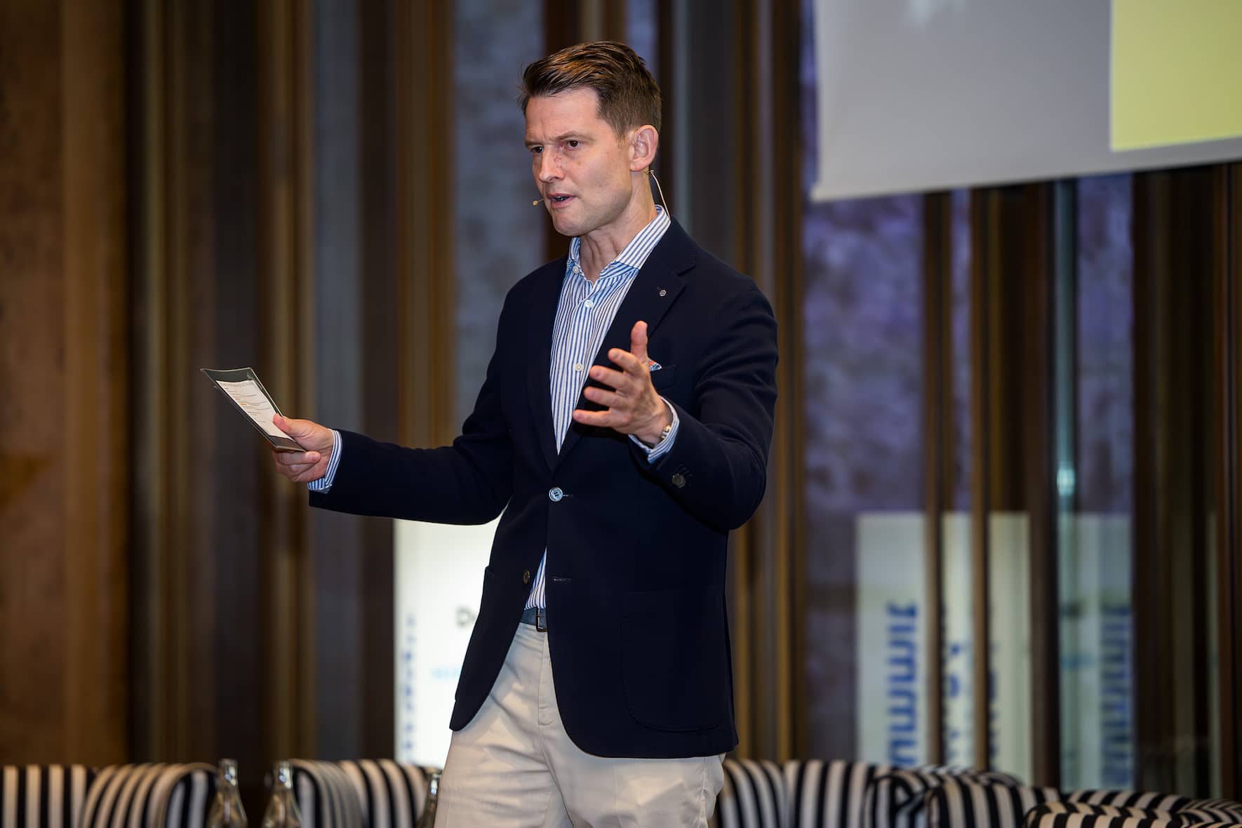 Führte mit viel Energie durch die Veranstaltung; Fabian Unteregger