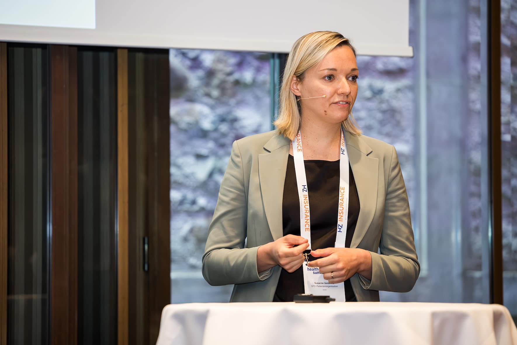 Stellte den Patienten in den Mittelpunkt: Susanne Gedamke, Geschäftsführerin SPO Patientenorganisation