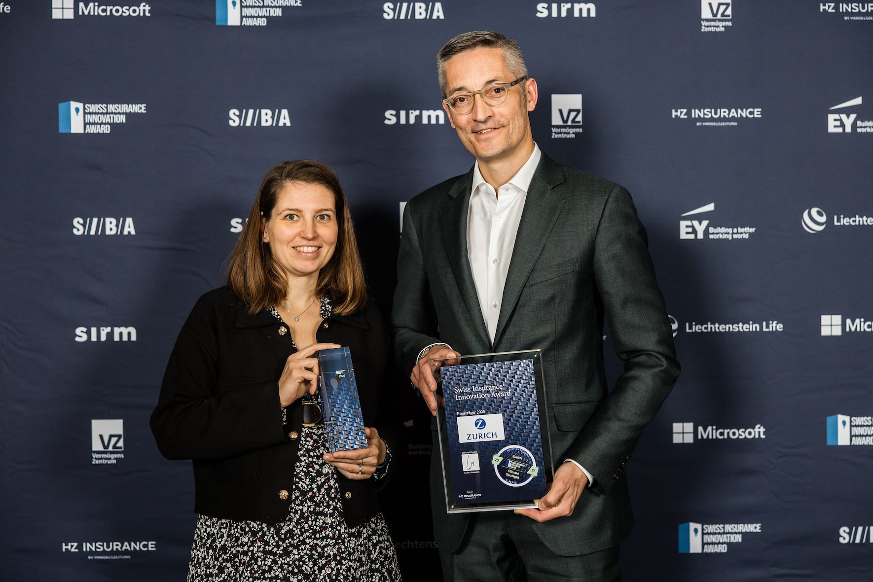 2. Rang: Mit Climate Spotlight stand das Team von Zurich Resilience Solutions  im Scheinwerferlicht.