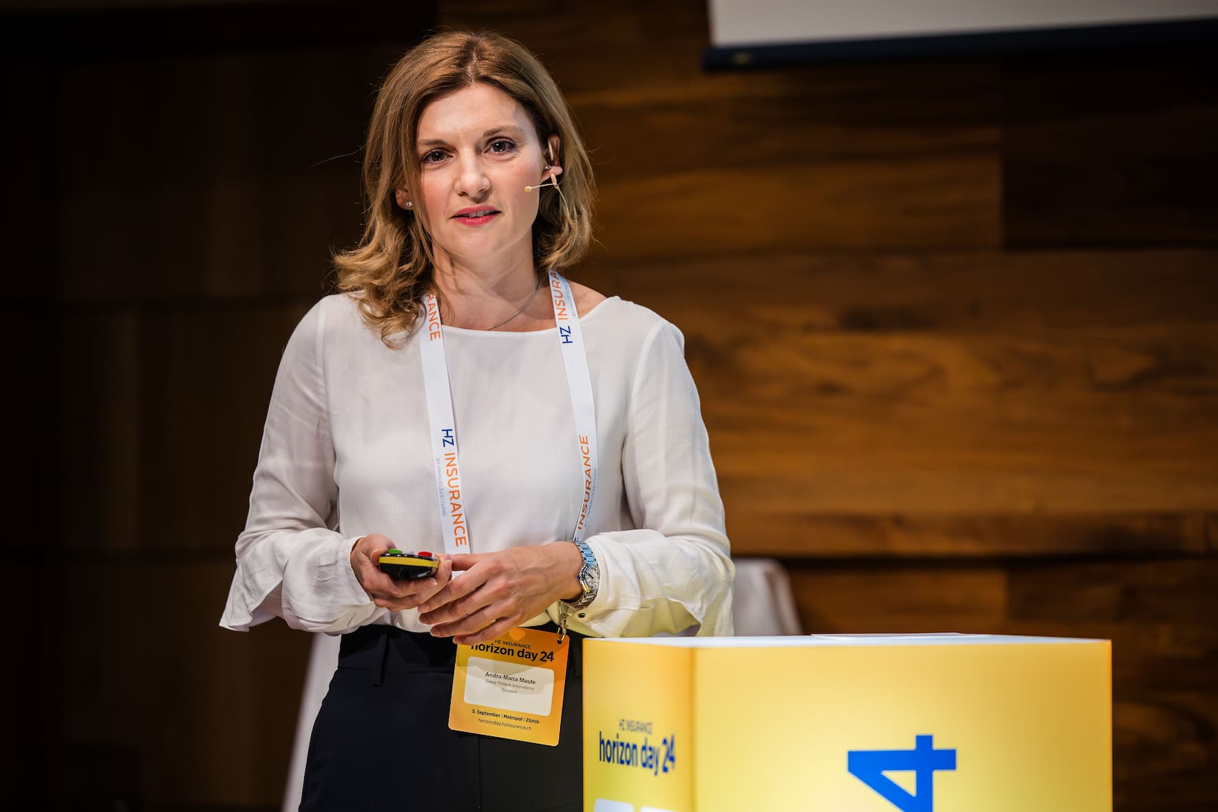 Mit KI Versicherungsbetrügern auf der Spur:  Andra-Maria Maute.