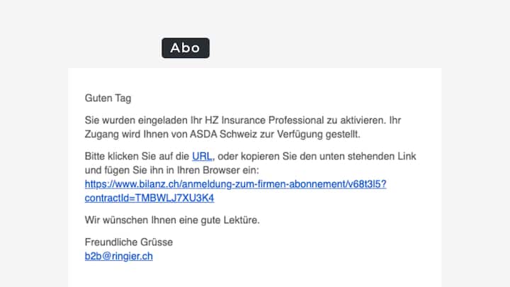 1. Öffnen Sie in Ihrem E-Mailpostfach die Einladung zur Aktivierung Ihres Zuganges und klicken Sie auf die URL.png