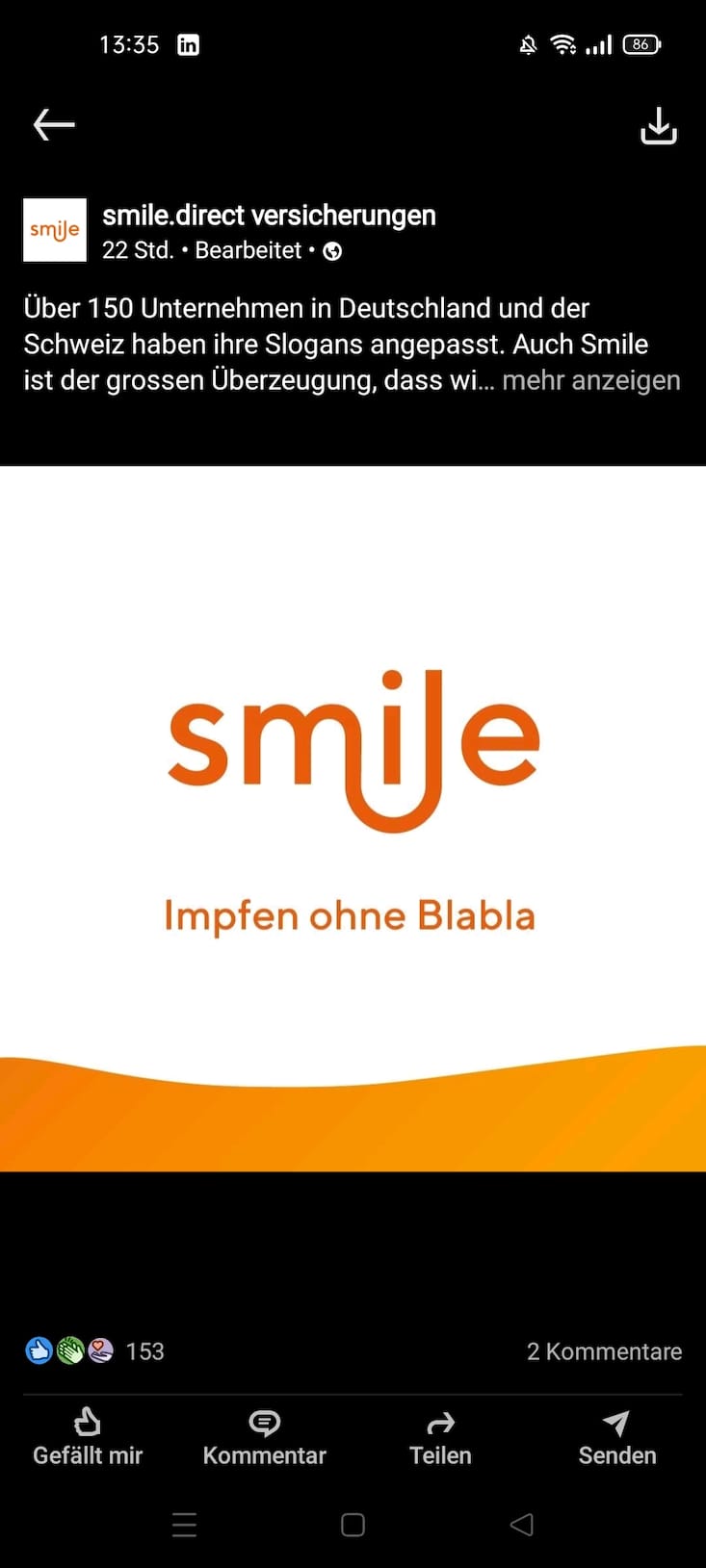 smile Impfkampagne